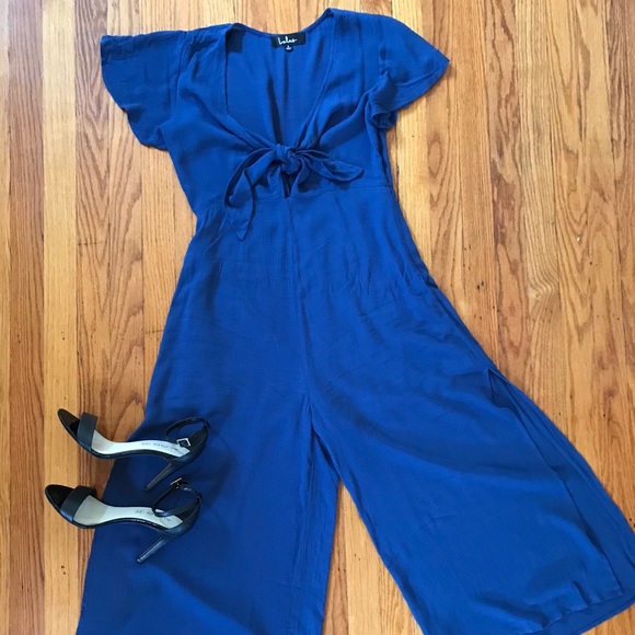 NWOT teal Jumpsuit - Picture 6 of 6